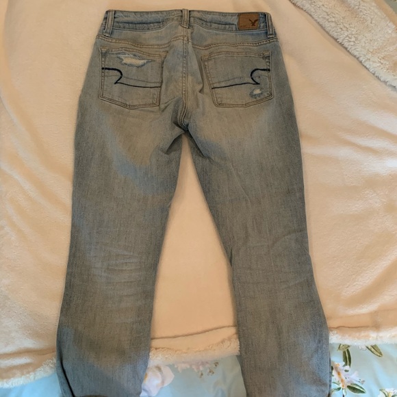 American Eagle Size 00 Boyfriend Ankle Jean - Picture 2 of 4